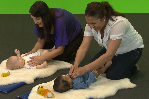 GymbaROO BabyROOO Active Babies Smart Kids mums massageing babies