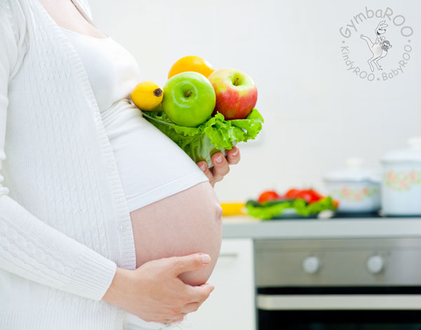 Pregnant wonan How diet affects brain development GymbaROO BabyROO