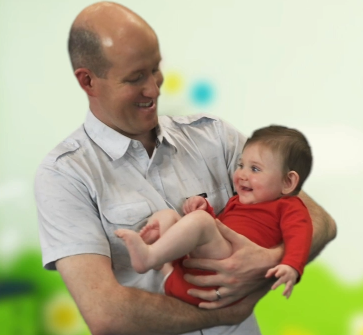 Dad and Baby Bonding: GymbaROO BabyROO Free online videos series: activebabiessmartkids.com.au