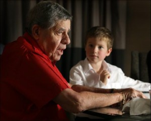 Lochlan with Jerry Lewis