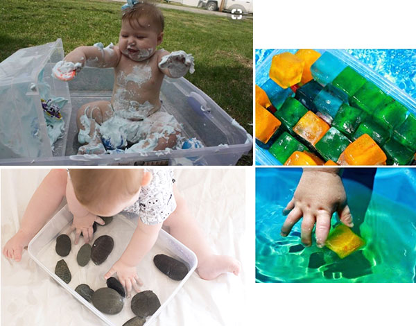 Sensory tubs for babies – 5 year olds: Why and how GymbaROO and BabyROO