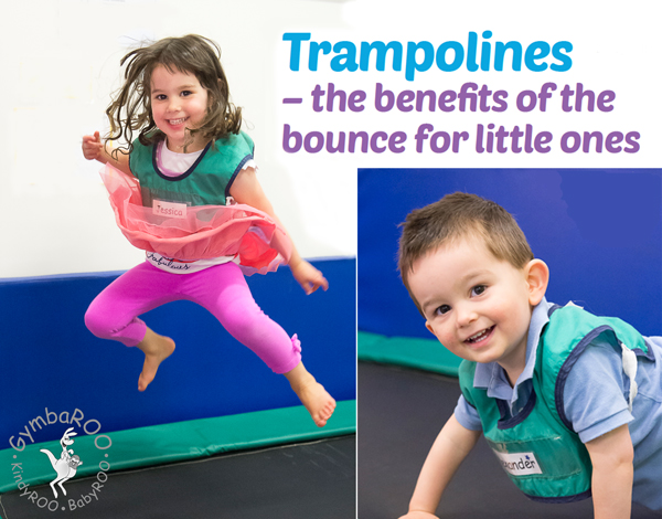 Trampolines – the benefits of the bounce for babies and children