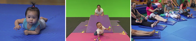 Crawling and Creeping | Baby Milestones| GymbaROO Online Baby Class